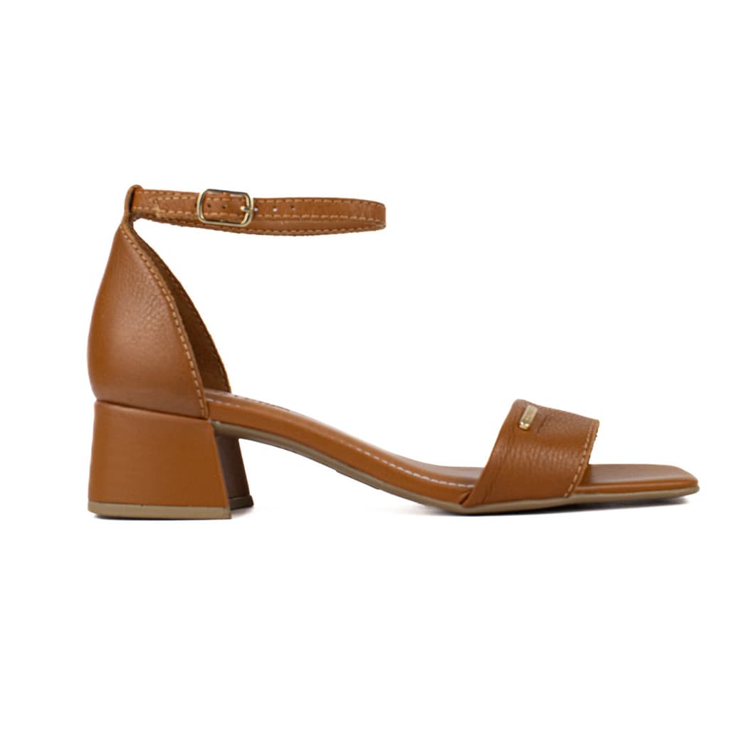SANDALIA FEMININA SALTO BAIXO BOTTERO COURO CONFORTO GISELE 356705