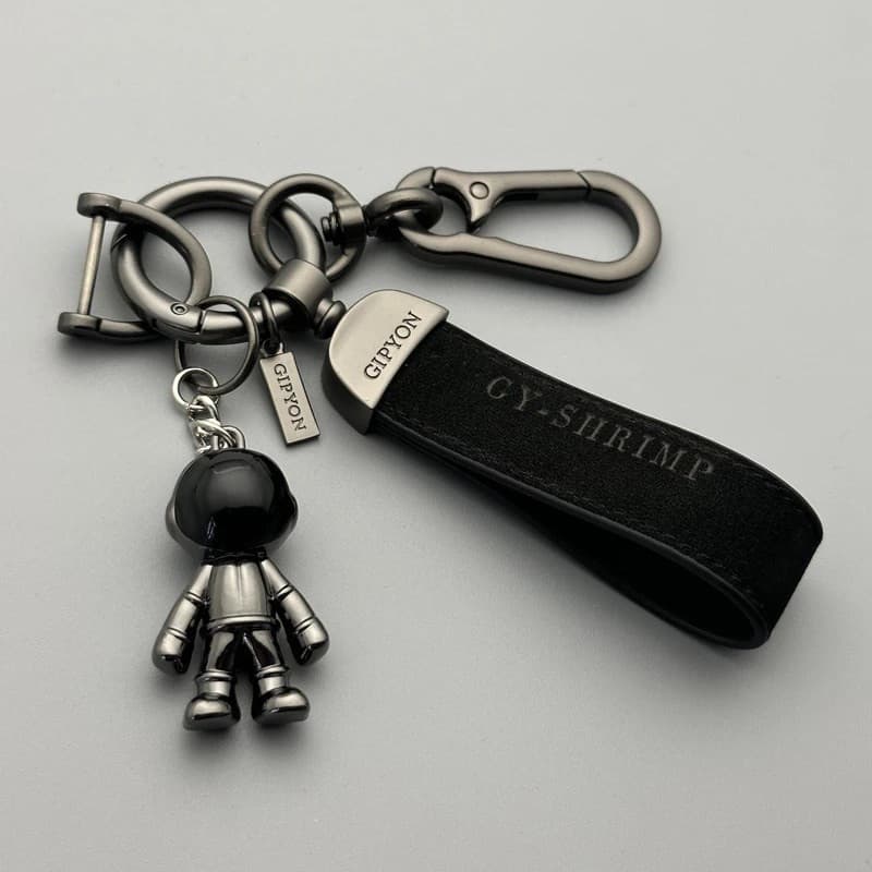 Astronauta Chaveiro De Metal Pingente Anel Chave Do Carro Dos Homens Chaveiro Personalizado Criativo High-end Pulseira D