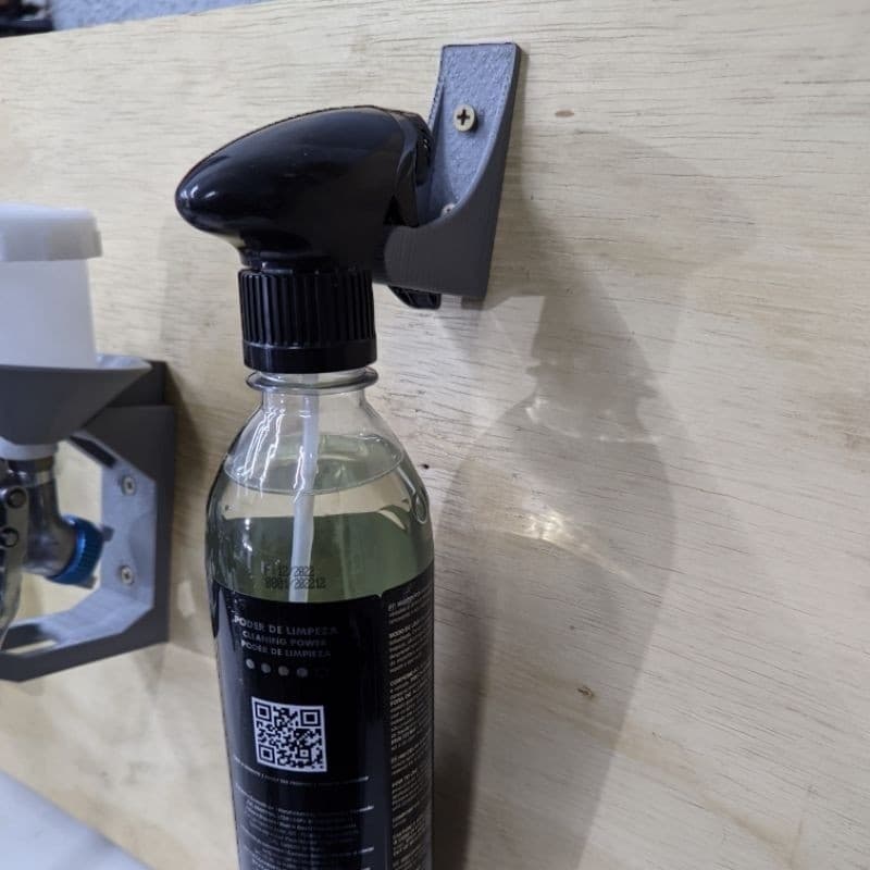 Suporte para Borrifadores de Limpeza e Estética Automotiva