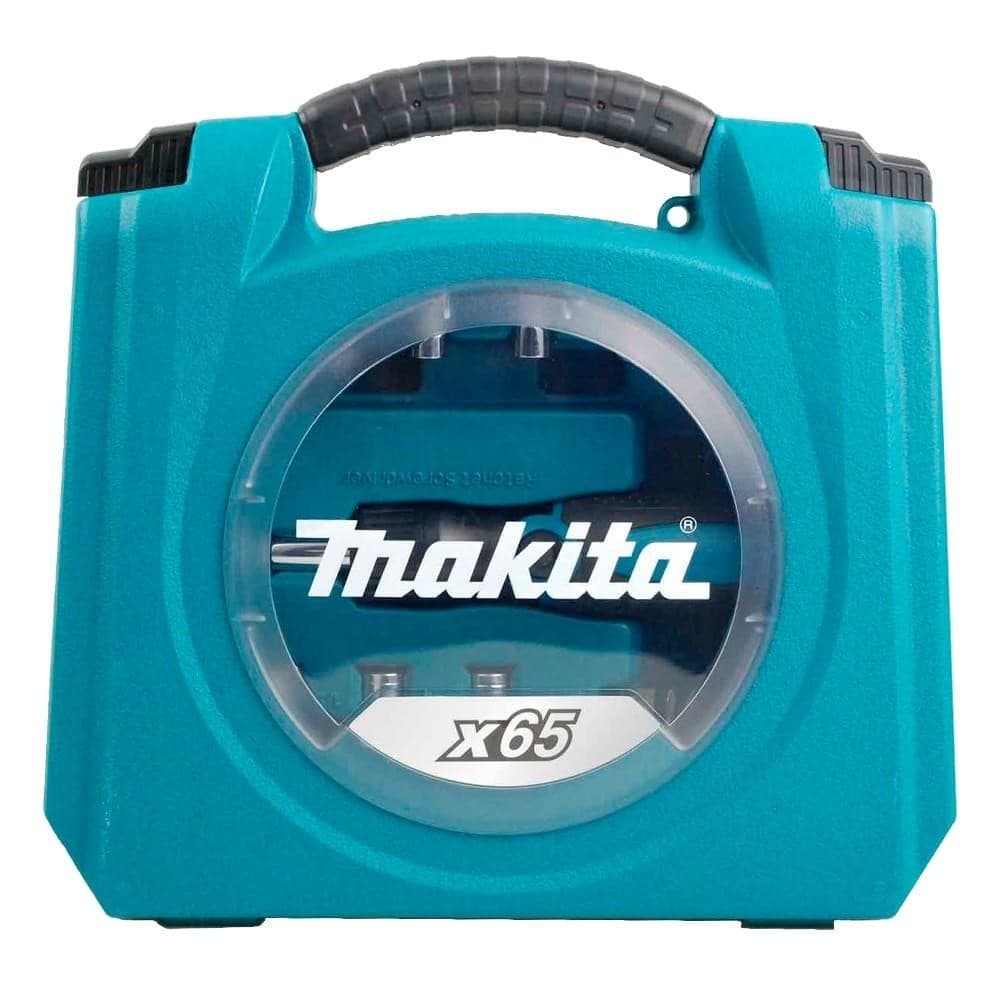Display com 6 Jogos de Acessórios com 65 Peças - MAKITA-D-42020-6