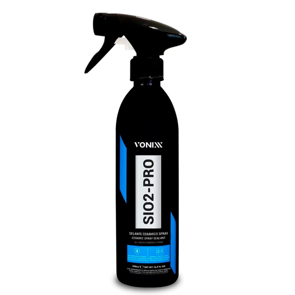 Selante Cerâmico Cera Manutenção Vitrificador SIO2-Pro 500ML Vonixx