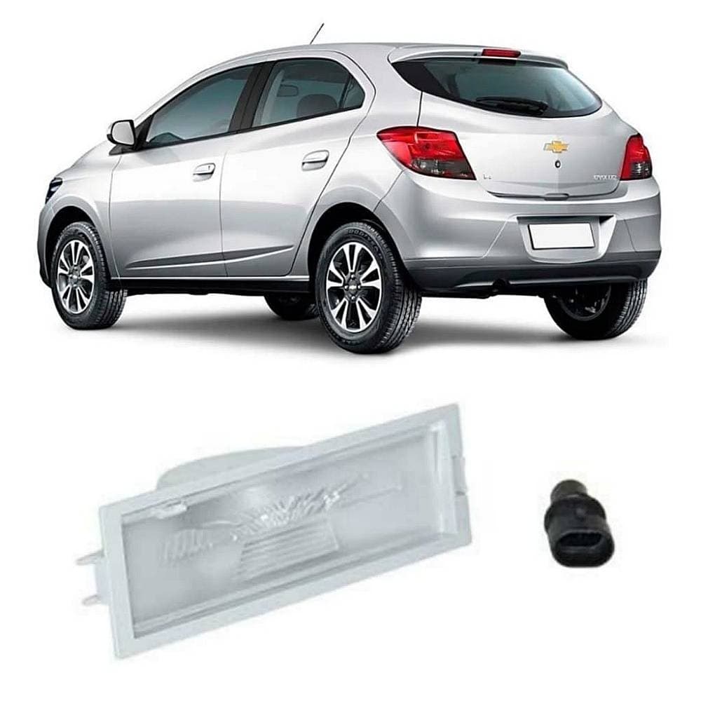 Lanterna Placa Onix/Prisma 2013/2019 c/Soquete