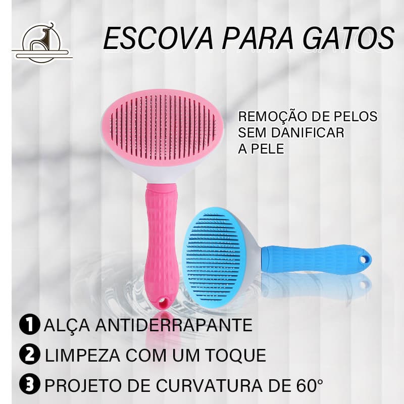 Escova De Pelo De Gato Escova Removedora Tira Pelos Dos Pets Cães E Gatos Escova Para Animais De Estimação