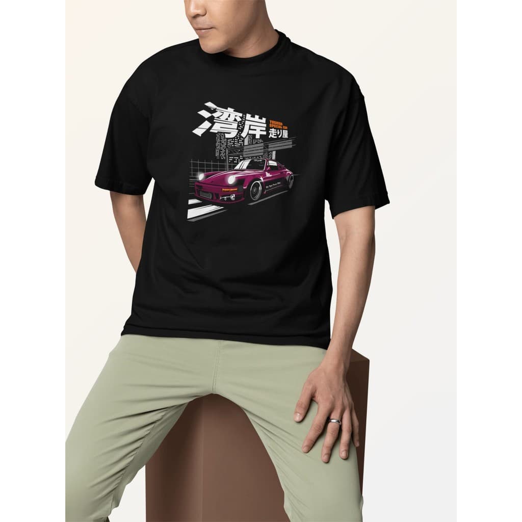 Camiseta Camisa Masculina Unissex  Streetwear Gola Redonda Estampa Grande - Yoshida Special 930