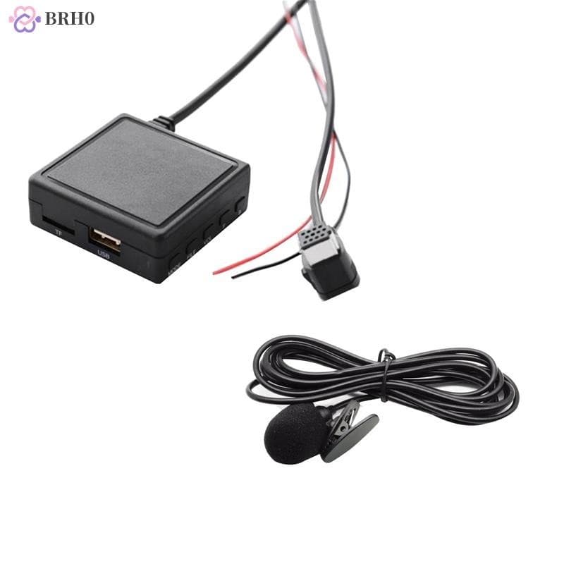 Carro Bluetooth 5.0 AUX Adaptador De Música USB Microfone Com Cabo De Áudio Sem Fio Para Rádio Pioneer P99 P01 IP-BUS Acessórios
