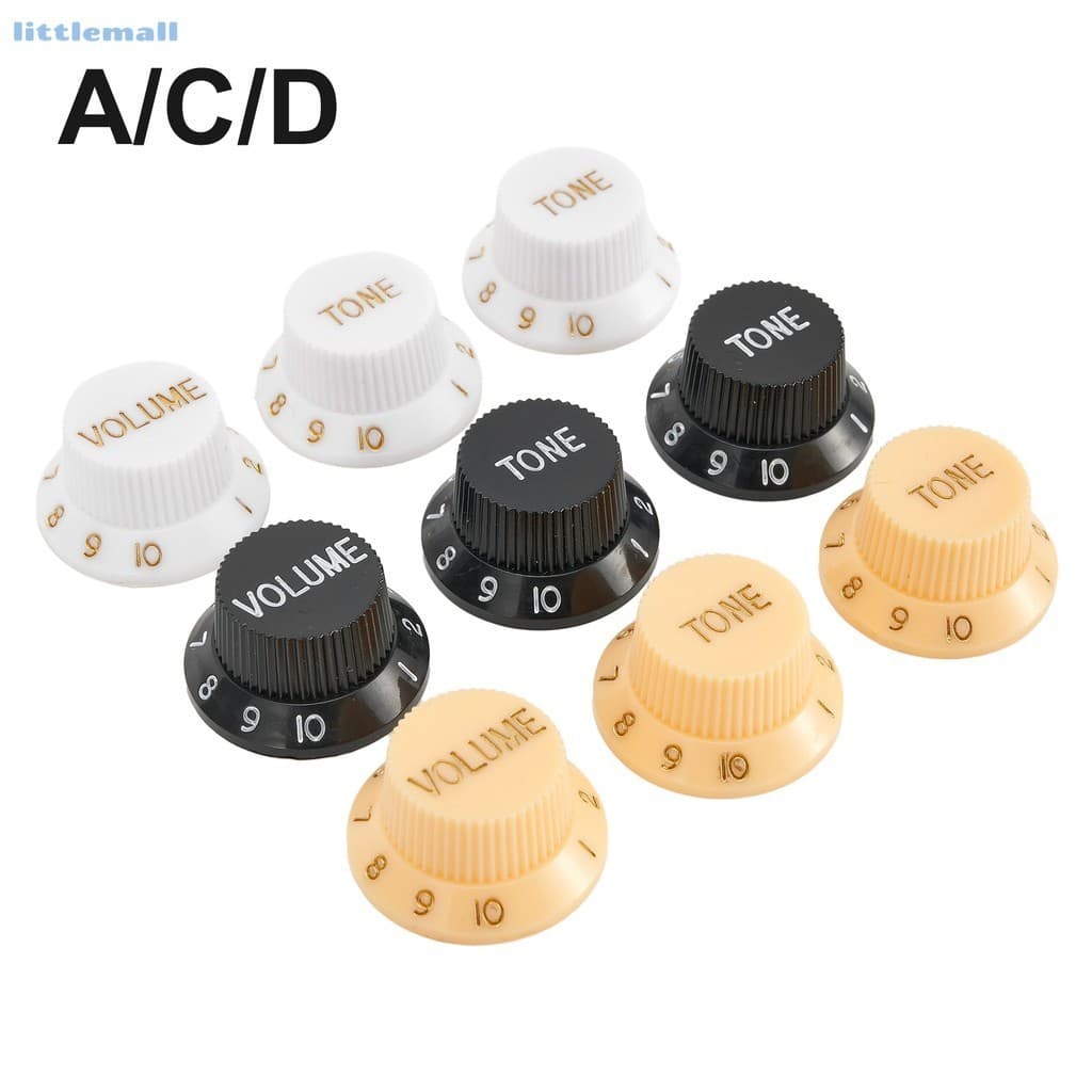 [LLMA] 3 Pcs Guitars ST Knob 1 Volume 2 Tone Control Knobs Para Acessórios De Guitarra