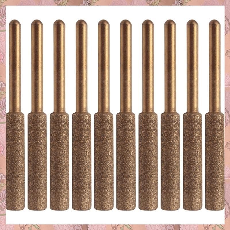 [B J R W] Kit Afiador Elétrico De Correntes De Motosserra , 10Pc Rodas Afiadoras De Diamante Revestidas De Titânio , Arquivos De 3/16 Polegadas De Alta Dureza
