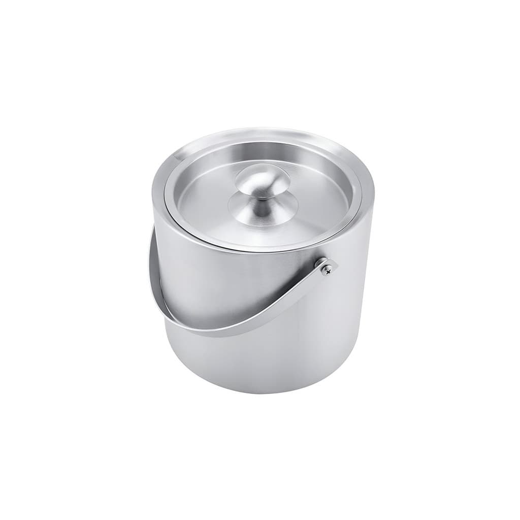 Balde de Gelo Polar Mini - 3L - Térmico - feito de Aço Inoxidável 304 - Dupla Parede com Tampa