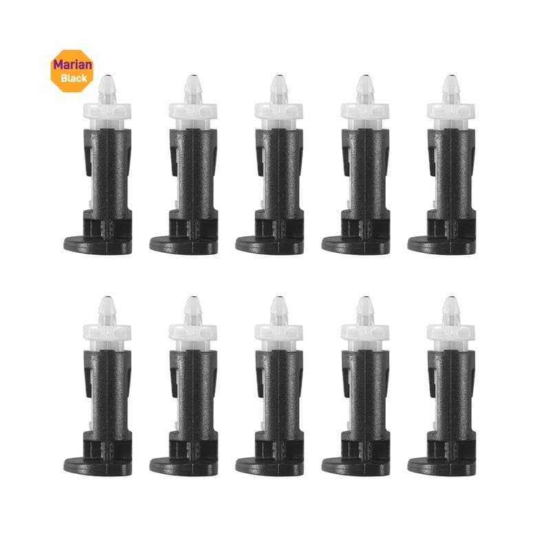 10 Pçs Clipe De Montagem De Plástico Para Coolers De CPU De 4 Vias 1155 775 Dissipador De Calor Pino Parafuso De Pressão