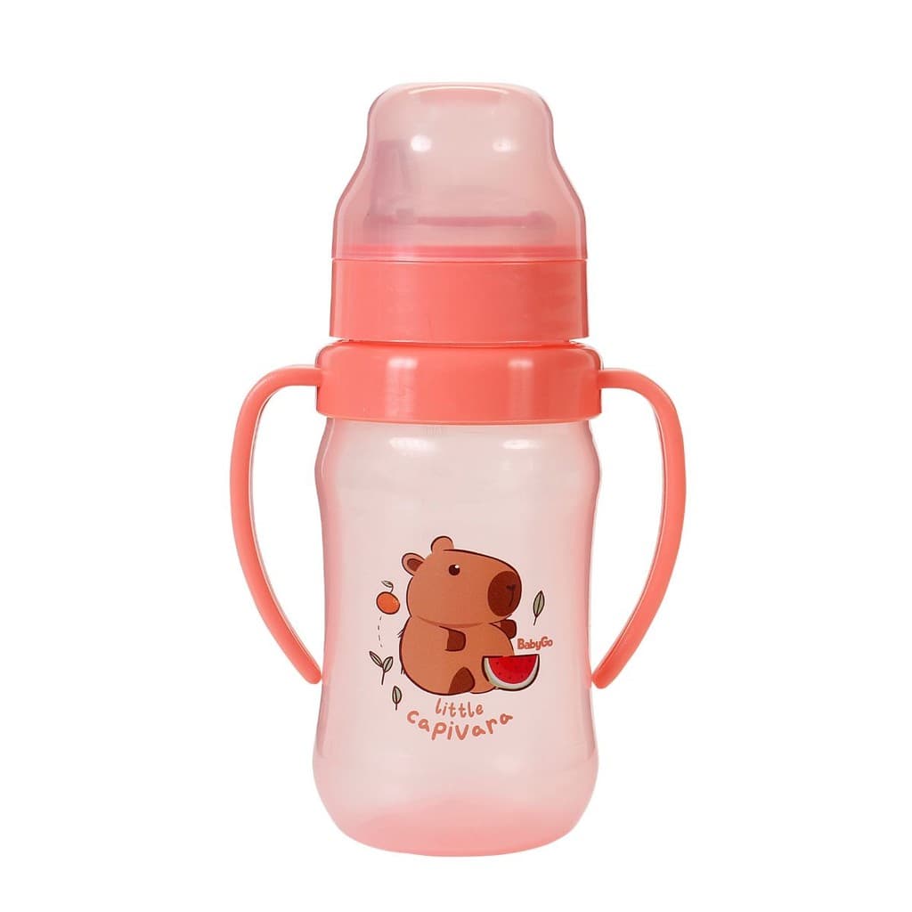 Super Copo de Treinamento Infantil com Alças Little Capivara 400ml BabyGo