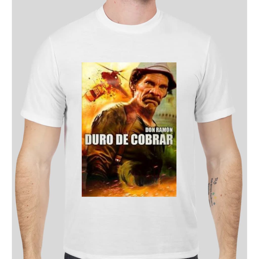 Camisa Seu Madruga - Duro de cobrar - Meme, Engraçado, chave