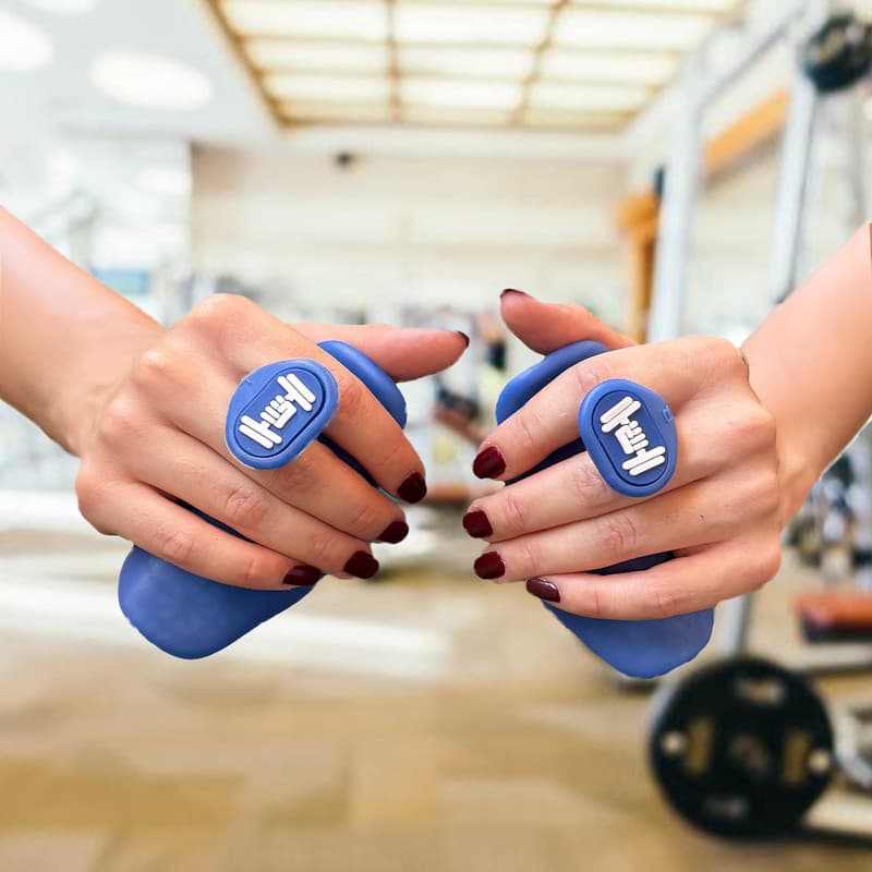 Luvas Multiuso P/ Academia Exercícios Fit Cross Fit Oferta Relâmpago Azul