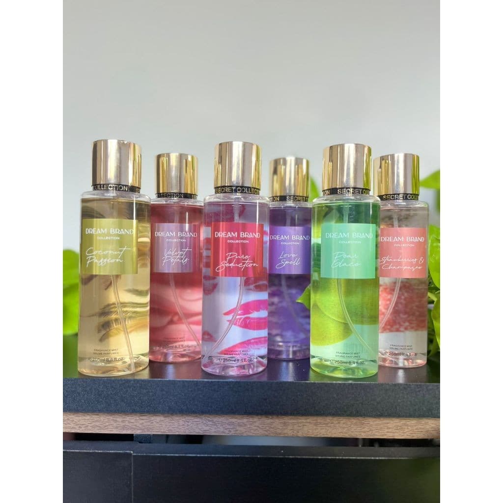Body Splash Corporal  Dream Brand Collection Varias Opções 250 Ml