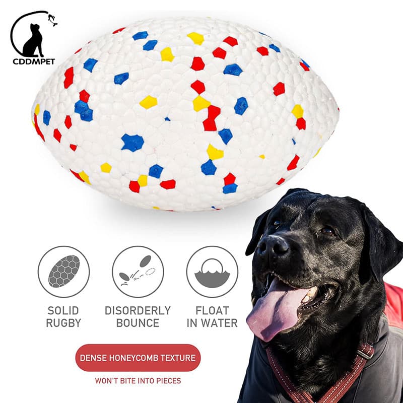 Rugby Sólido Interativo Futebol Brinquedos para Cães Brinquedo Cachorro De Mastigar ETPU Bola