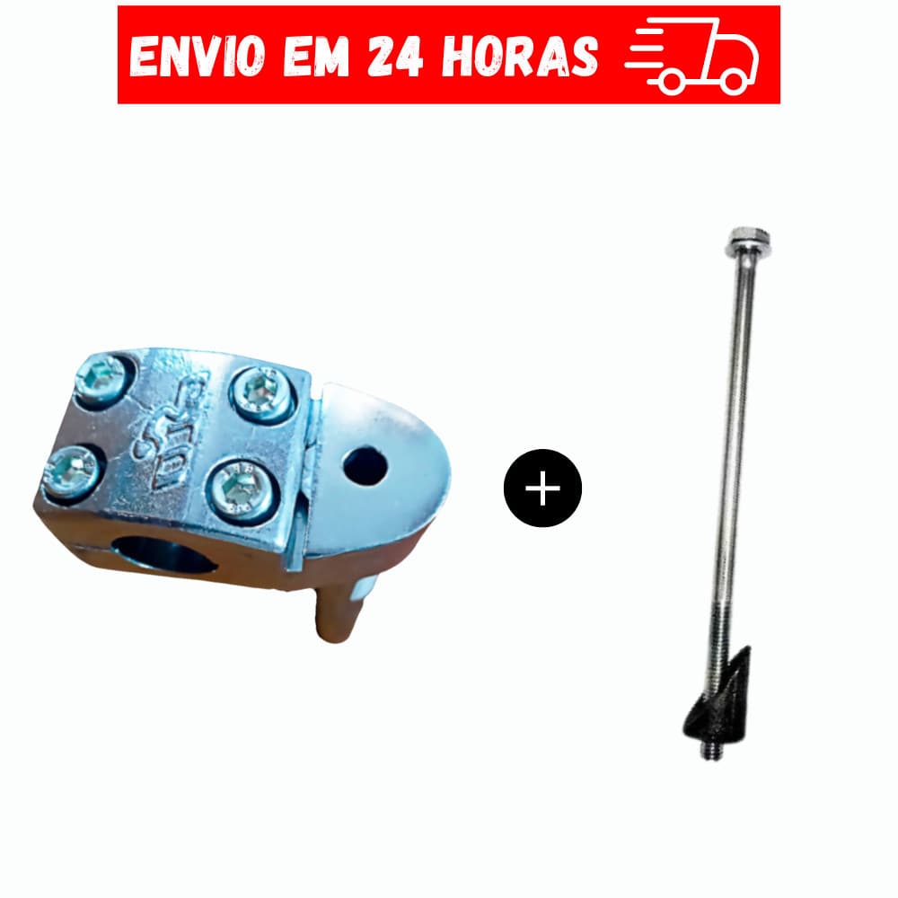 Mesa Bike Alumínio Bmx Cross para Guidão 22.2mm + Parafuso Expander
