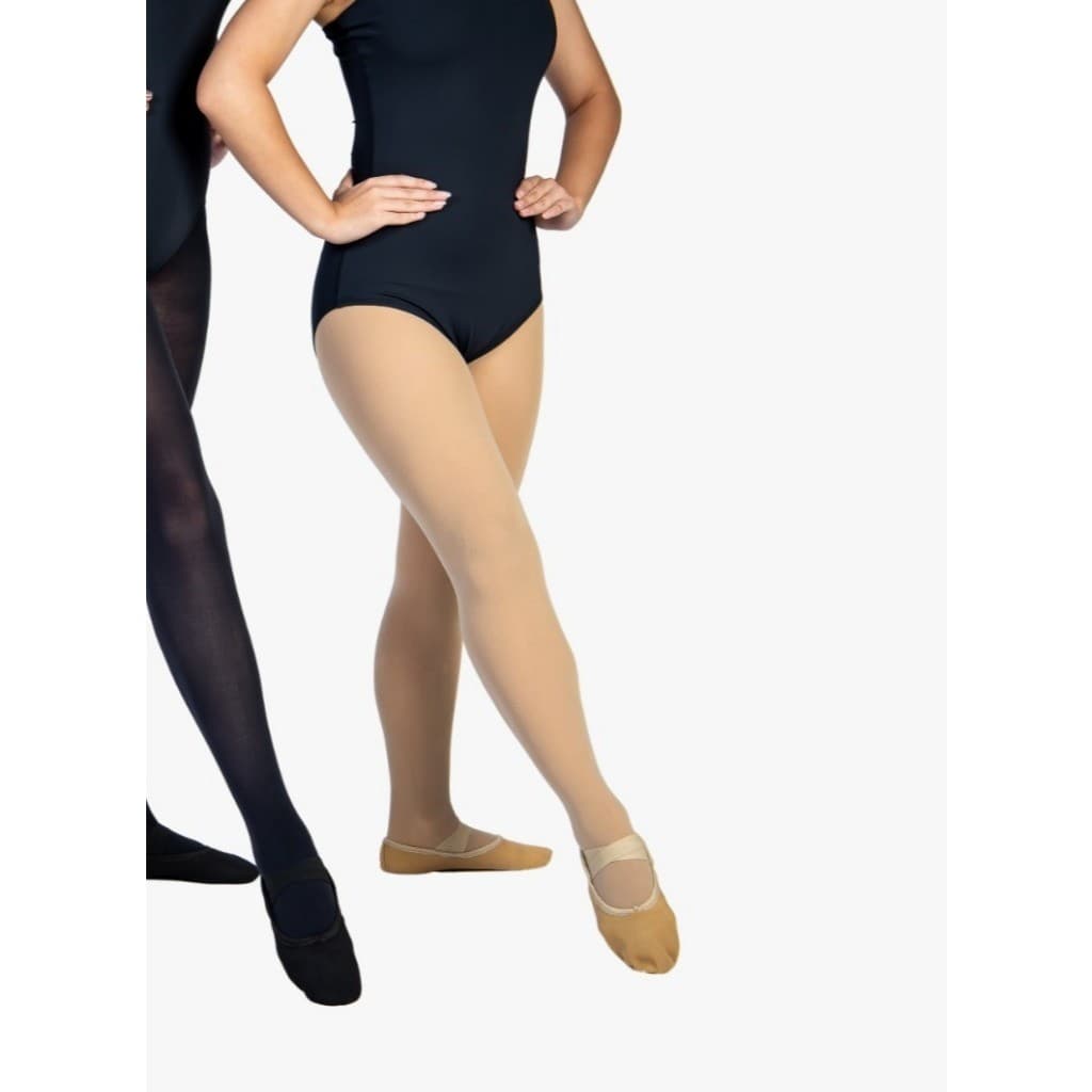 Meia Calça Ballet Suplex Fio 80 BEGE - Adulto, Meia Calça Ballet Adulto, Meia Calça Ballet Fio 80