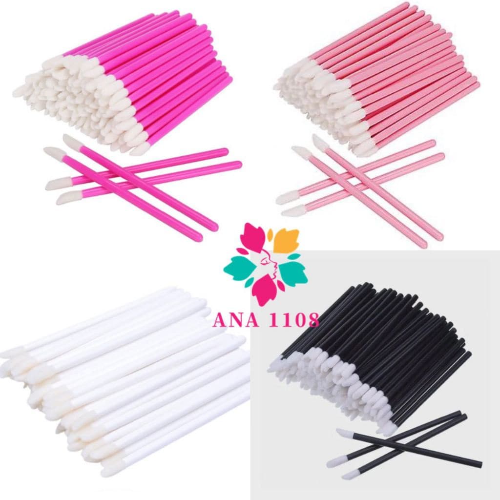 KIT 600 Pcs De Bastao Aplicador De Gloss Descartavel NH