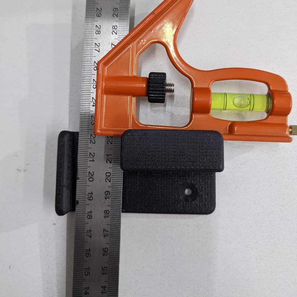 Suporte Esquadro para painel de ferramentas