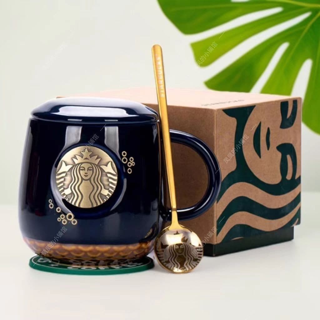 Happy Home Novo Estilo Caneca de Grande Capacidade Copo de Café Xícara de Leite Starbucks Seleção Starbucks Medalha de B