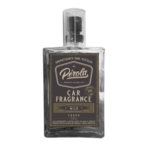 Aromatizante Cheirinho Automotivo Spray-  Car Fragance - Wild - 50ml - Pérola