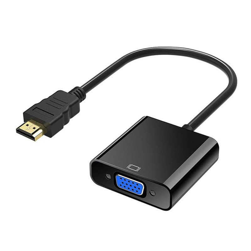 Conversor HDMI para VGA, Compatível, Xbox, PS4, PC e TV