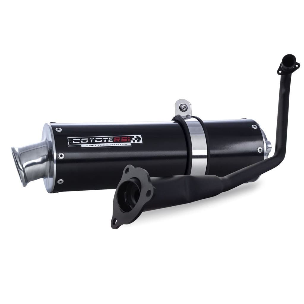 Escape / Ponteira Coyote RS1 Alumínio Redondo - CG 160 Titan ano 2016 em diante - Honda
