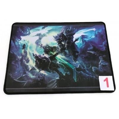 MOUSE PAD GAMER EMBORRACHADO PEQ 24X32X04 MM ( 6 DESENHO) RY 80