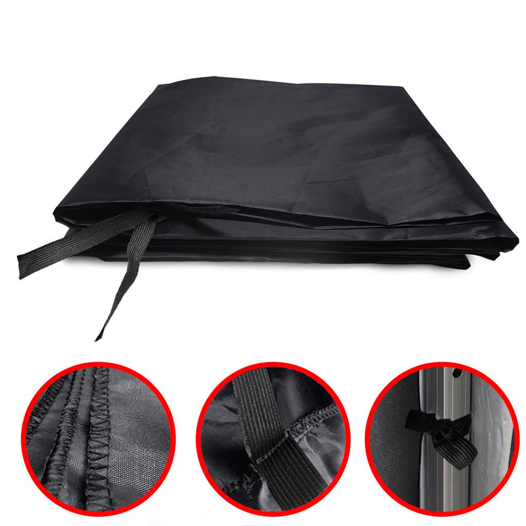 Parede Fechamento Lateral Removível Para Tenda Gazebo 3x3 Preto