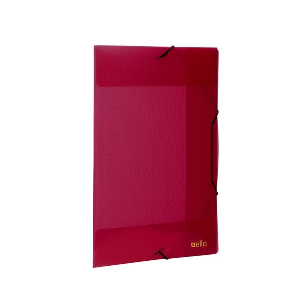 Pasta Aba Elástico Ofício Top Lino 20mm Vermelho Dello