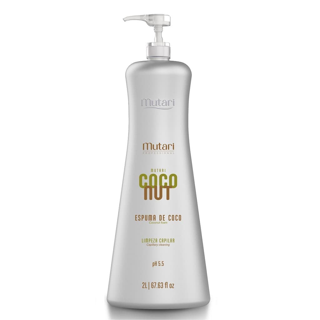 MUTARI COCONUT ESPUMA DE COCO LIMPEZA CAPILAR PROF 2L*
