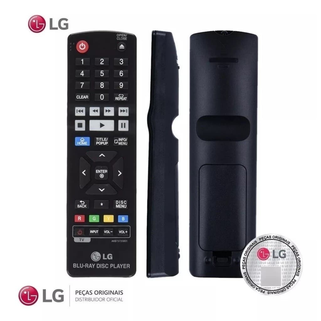 *LEIA O ANÚNCIO* Controle Remoto Bluray Original LG Akb73735806 COV34685601 BP430 BP440 BP450 Bp540 Bp550 Bp630 Bpm25