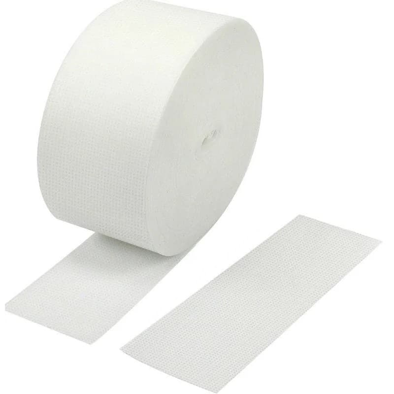 6 rolos - Papel Falso Tecido Lenço Depilação TNT 50mt Cera Fácil