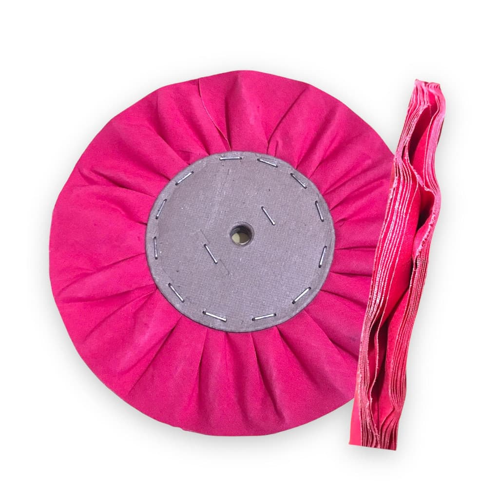 Disco Ventilado Rosa - Corte e Polimento em Metais Alumínio Inox tanque escapamento