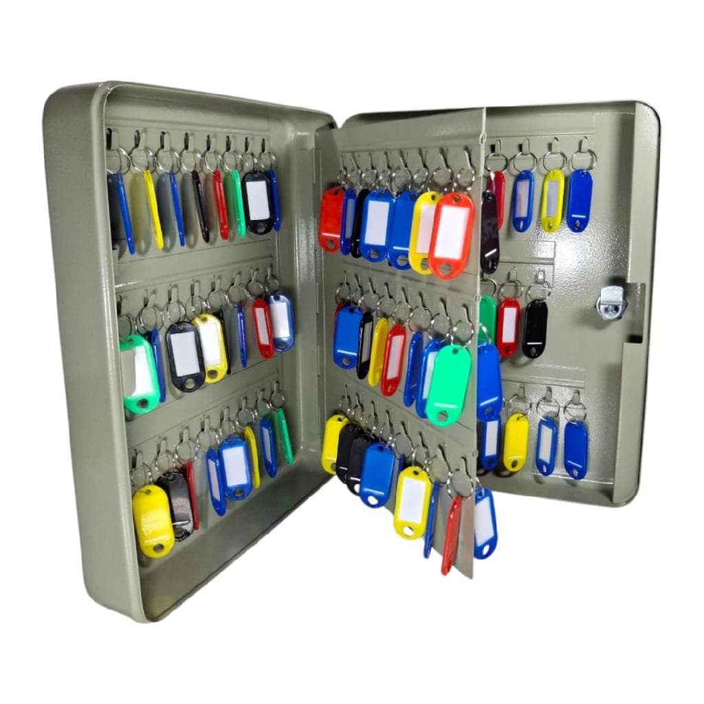 Claviculário Porta Chave Carros Casas Chaveiros Organizador Identificador Metal Aço Pendurar Quadro