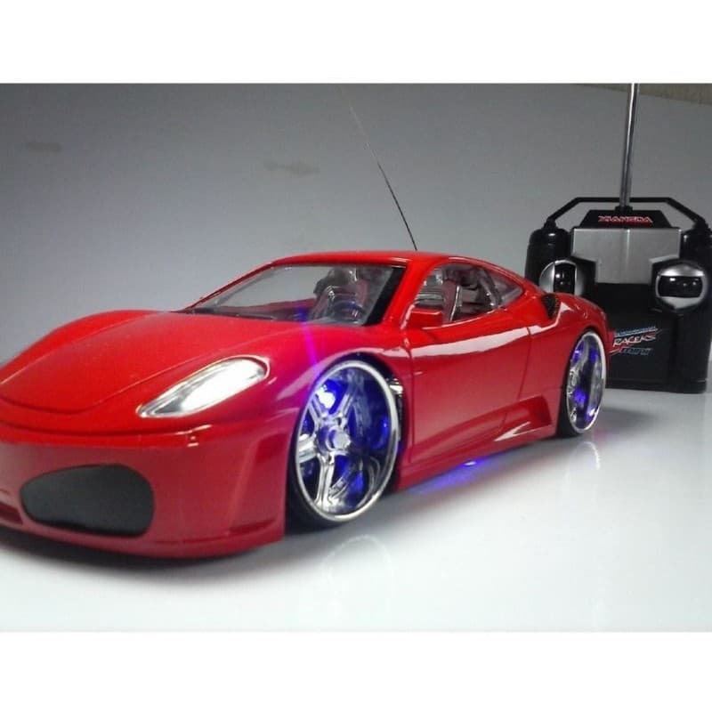 brinquedo infantil carrinho de controle remoto mini Ferrari