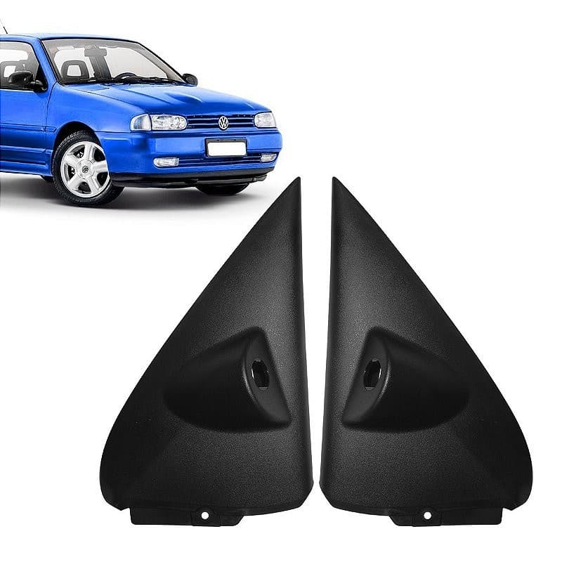 Par Acabamento Interno Retrovisor VW Gol G2/G3/G4 2 Portas