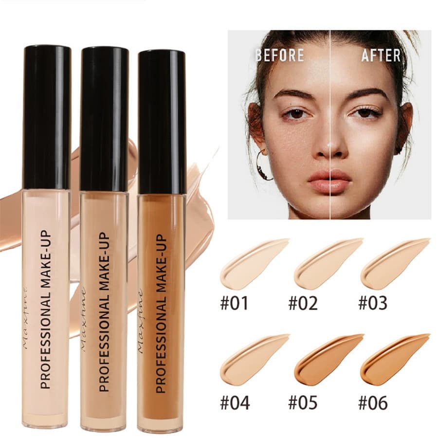 Nude Matte Alta Cobertura Hidratante Corretivo Líquido Impermeável De Longa Duração