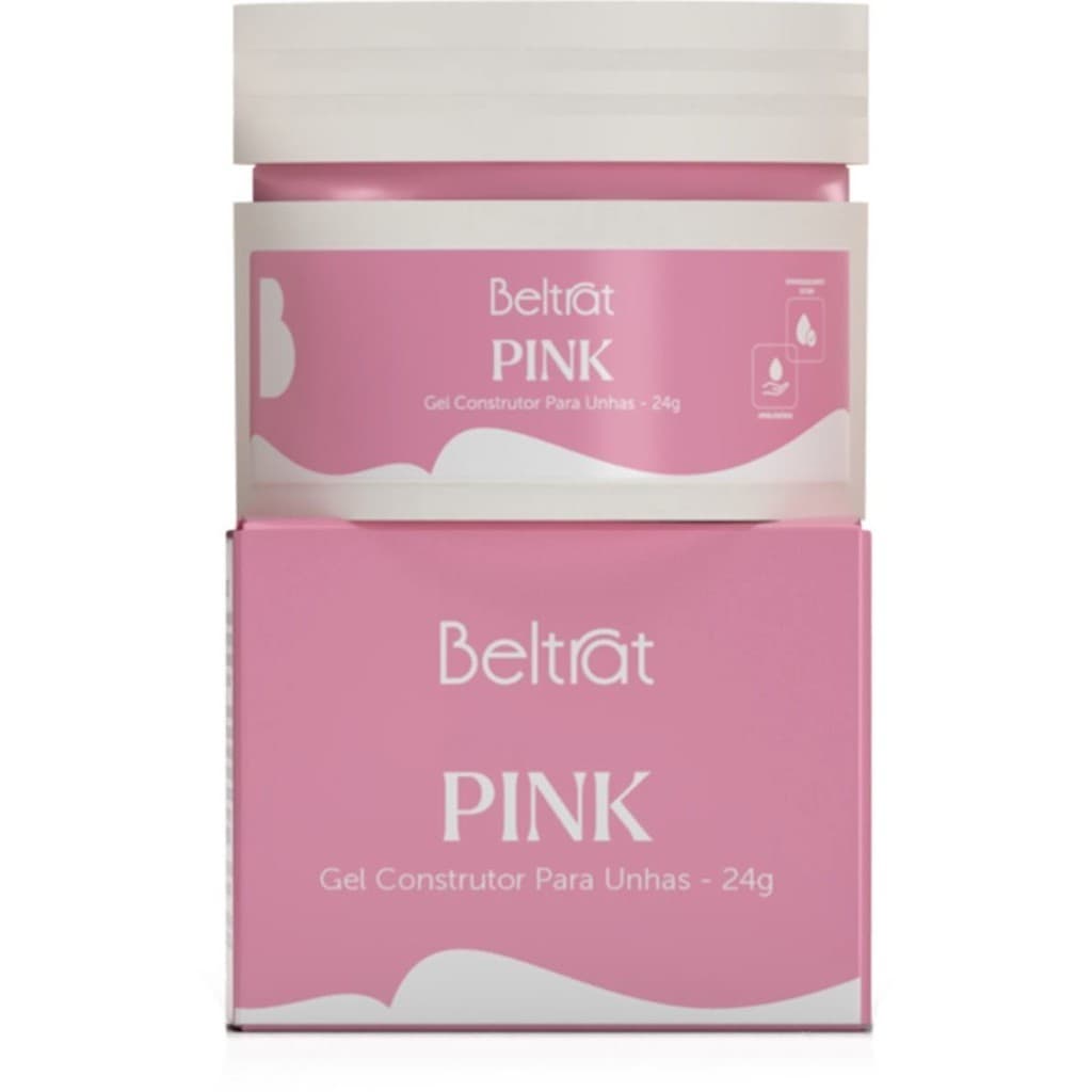 Gel Construtor para Unhas Beltrat Escolha a cor Clear Pink