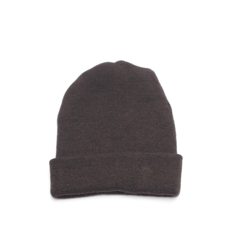 Touca de Lã Gorro Unissex Preta