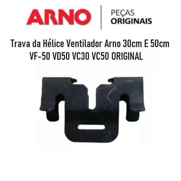 Kit Com 02 TRAVA da Hélice Ventilador Arno 30cm E 50cm VF-50 VD50 VC30 VC50 - ORIGINAL