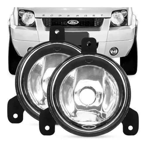 FAROL DE MILHA ECOSPORT 2003 ATE 2007 FAROL DE NEBLINA LENTE POLICARBONATO CARRO ACESSÓRIO