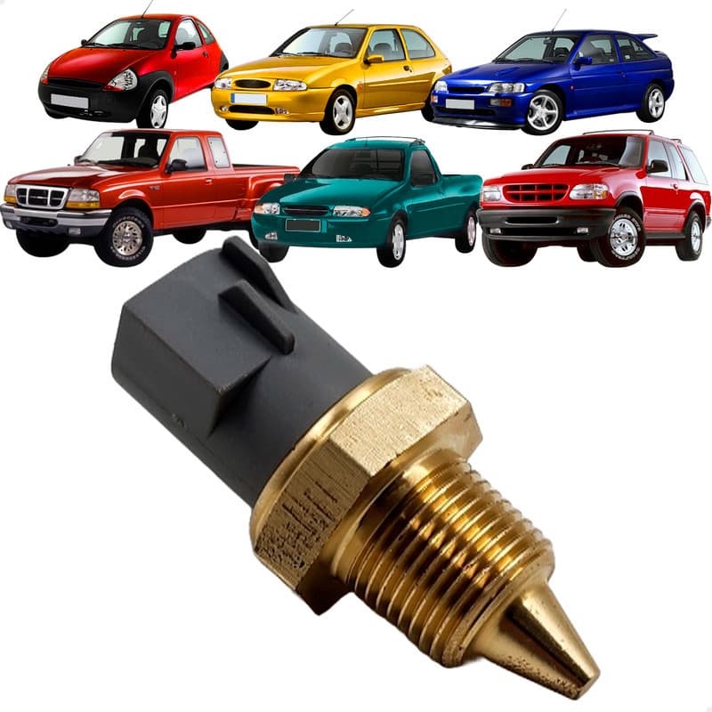 Sensor De Temperatura Ford Ka Fiesta Endura Escort Zetec Courier Explorer 1996 até 2003