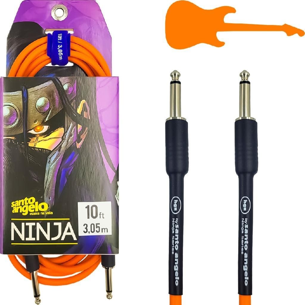 Cabo Santo Angelo Ninja Laranja HGZ 3,05 Metros P10 P10 Reto