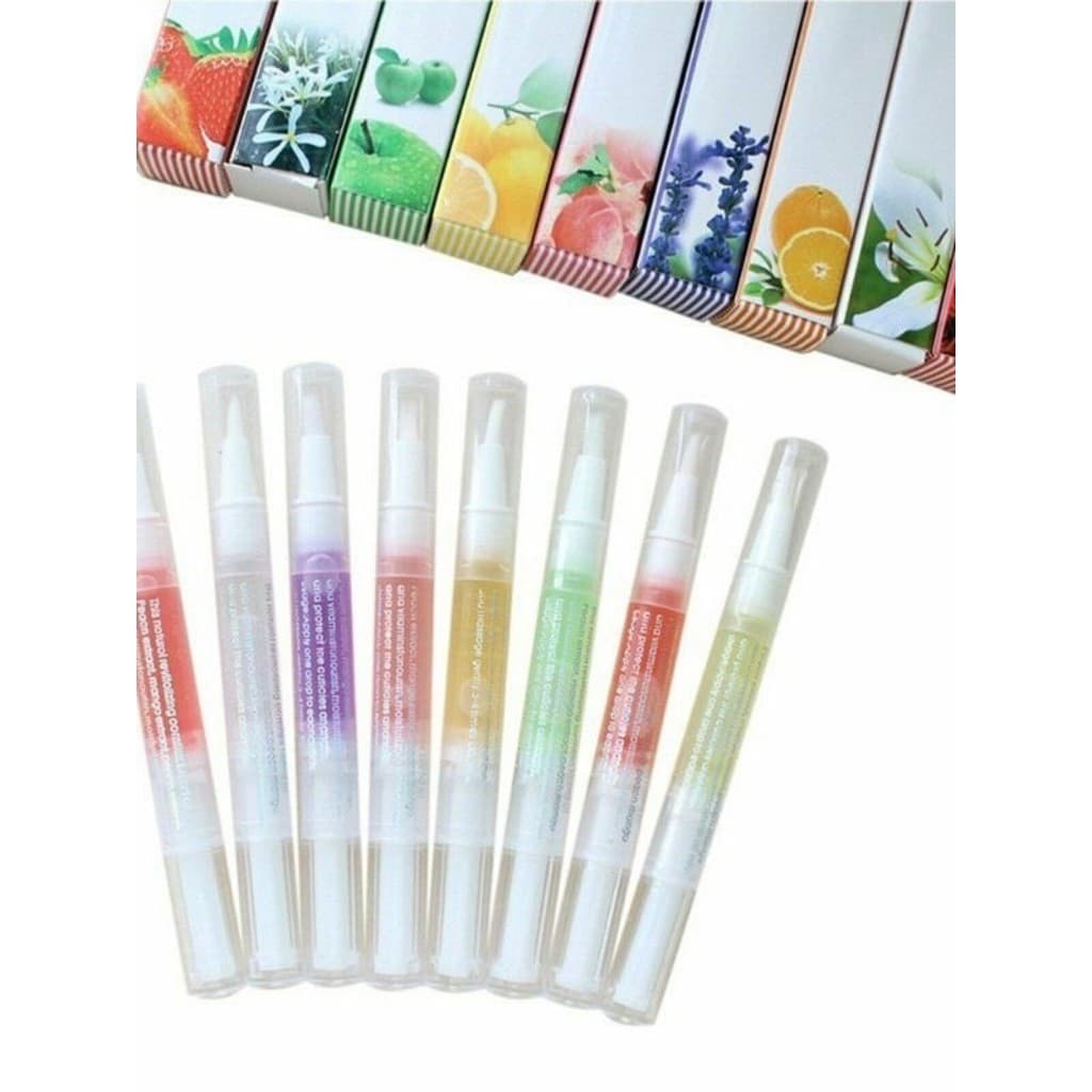 kit 6-10 Caneta Óleo Hidratante Cutículas 3ml Gel De Unha Aromas