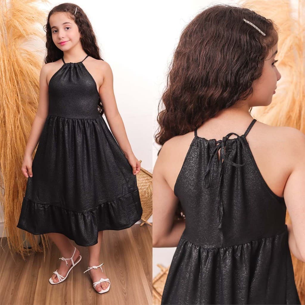 Vestido Infantil Juvenil Feminino Longo Para Todas Ocasiões a Escolha Perfeita