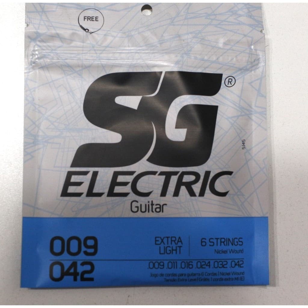 Encordoamento Sg 009 Para Guitarra Elétrica