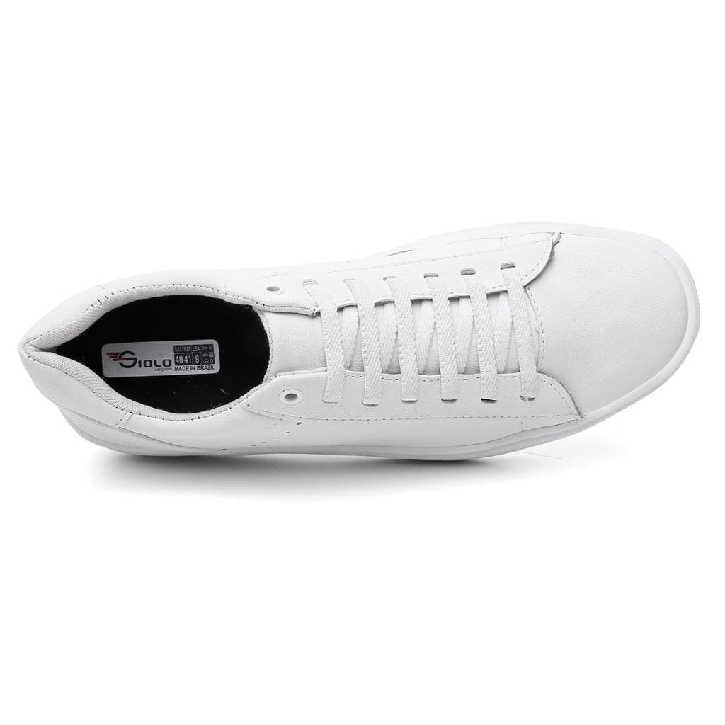 Sapato Esporte Fino Branco Masculino Casual