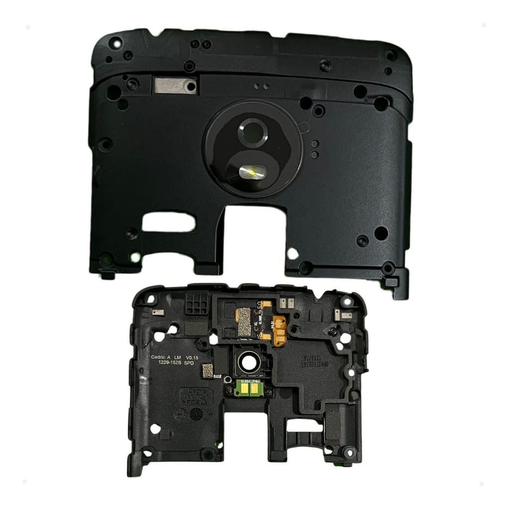 Tampa Traseira Placa Moto G5 Xt1672 Proteção Com Lente Novo