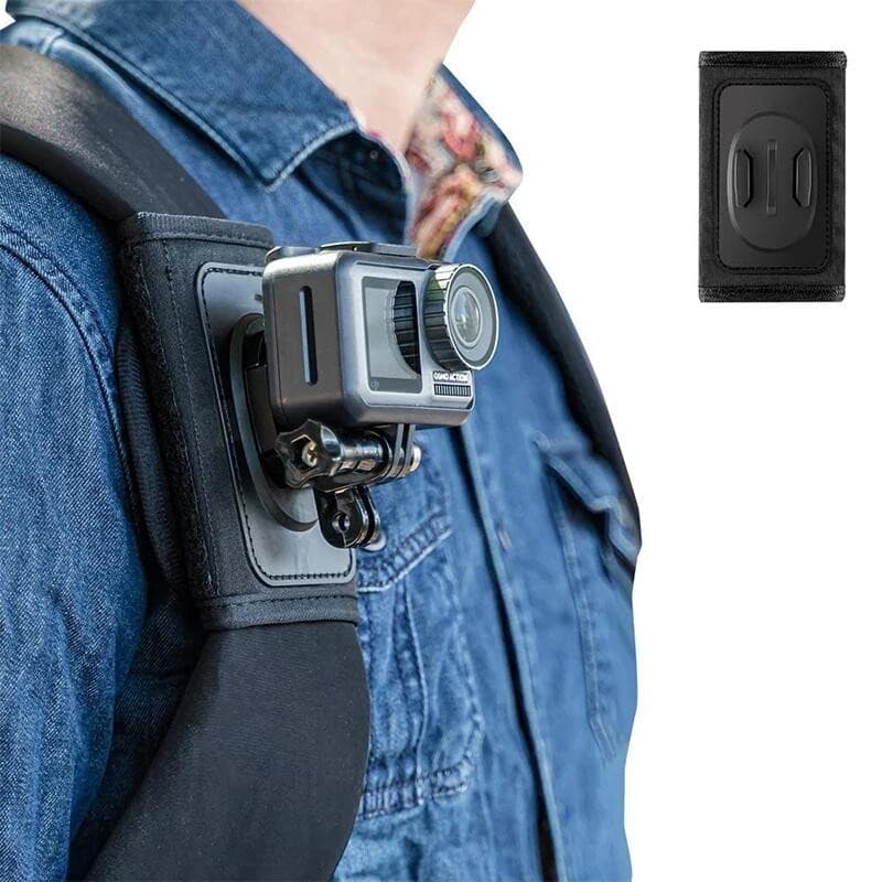 Montagem De Alça De Ombro De Mochila Com Suporte Ajustável Para GoPro 11/10/9/8 DJI Osmo Action 3 Cameras