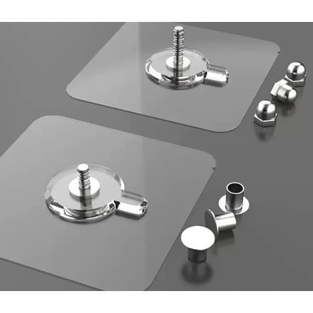 Gancho de Parede Adesivo Multiuso Para Pendurar Quadros Utensílios De Cozinha Banheiros Parafuso